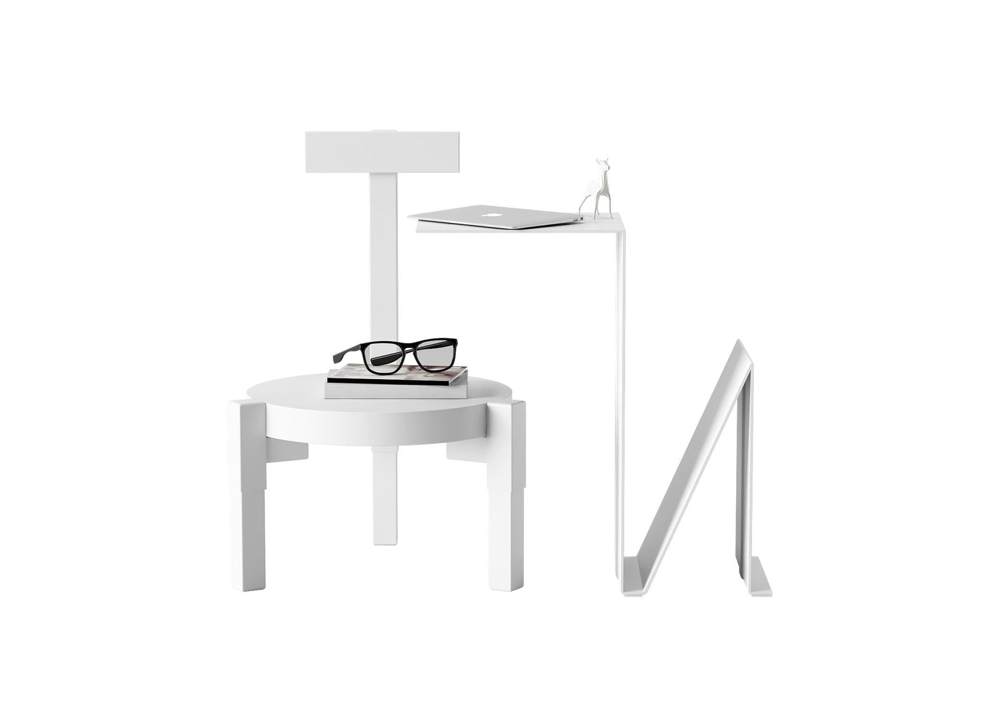 Simple Geometric Modern Chair dresser