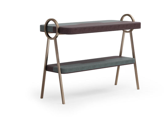 Metal Frame Console Table