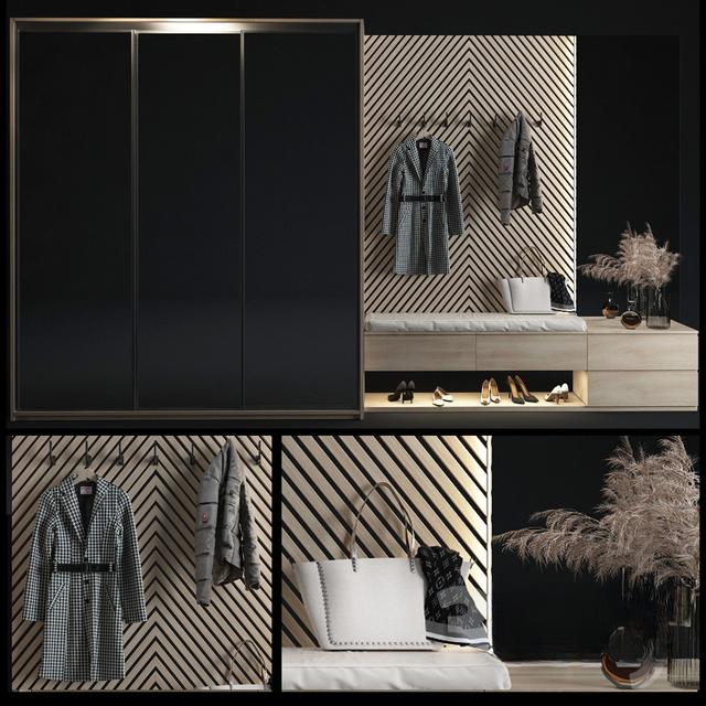 Modern Minimalist Wardrobe rack