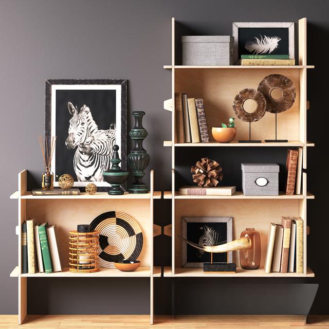 Wooden Shelf Modern rack