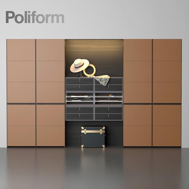Brown Modern Cabinet rack