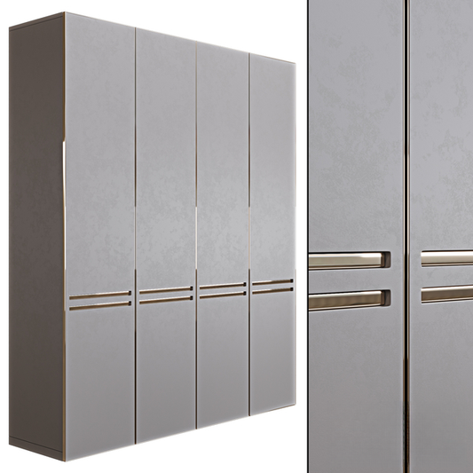 Grey Modern Wardrobe
