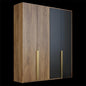 Wooden Black Modern Cabinet