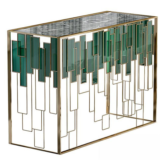 Green Stripes Modern