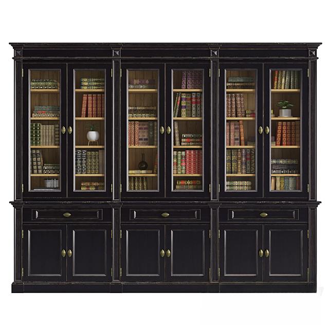Black Classic Bookcase
