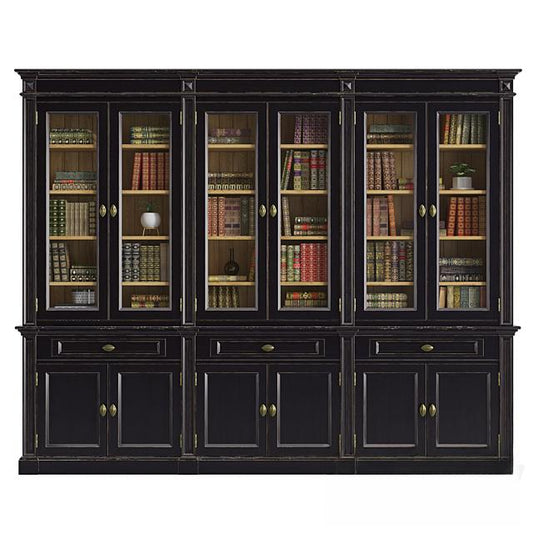 Black Classic Bookcase