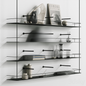Black Minimalist Shelf rack