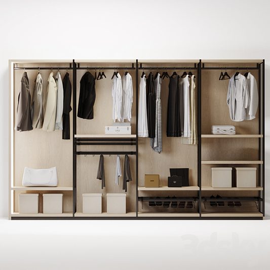 Modern Wooden Wardrobe