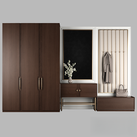 DarkWooden Wardrobe