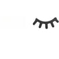 Black Eyelash Icon