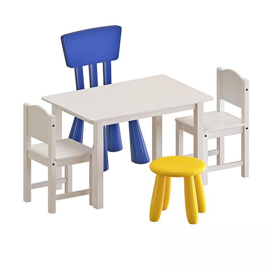 White Blue Yellow Furniture