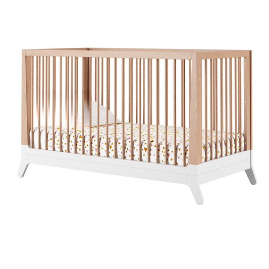 Wooden White Crib