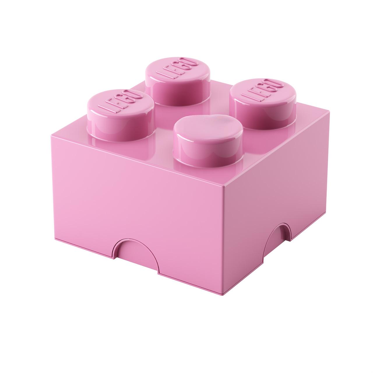 Pink Building Block Toy