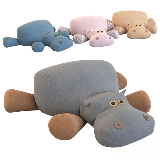 Hippo Plush Toy