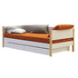 Orange White Modern Bed