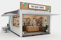 Container Cafe Shop 3D Rendering