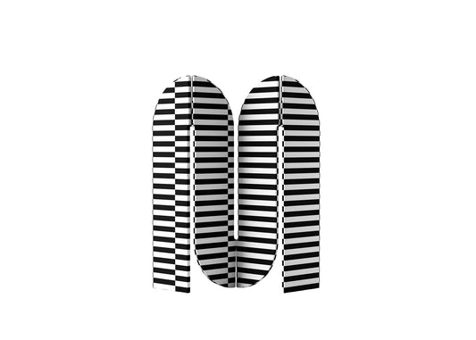 BlackWhite Striped Modern screen