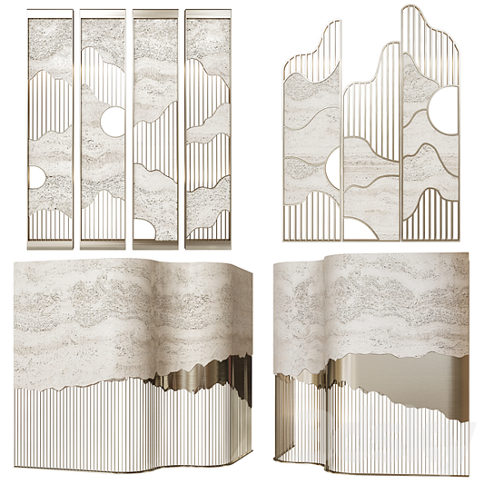 Geometric Marble Modern