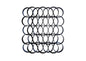Black Circular Modern
