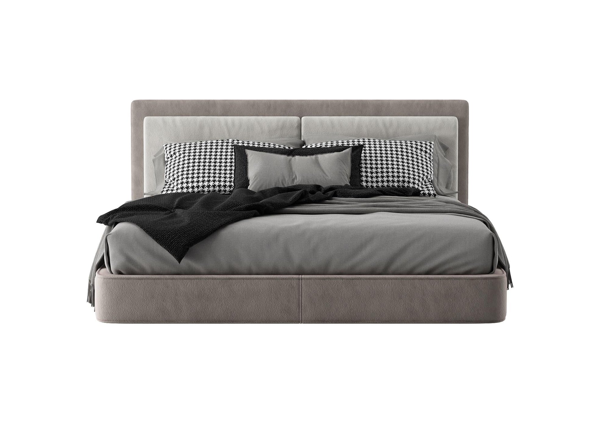 Grey Modern Bed bed