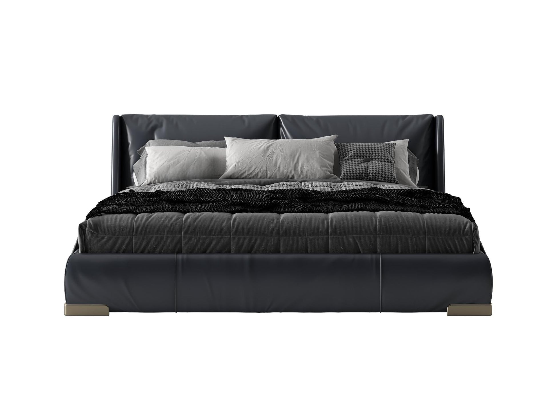 Modern Black Bed bed