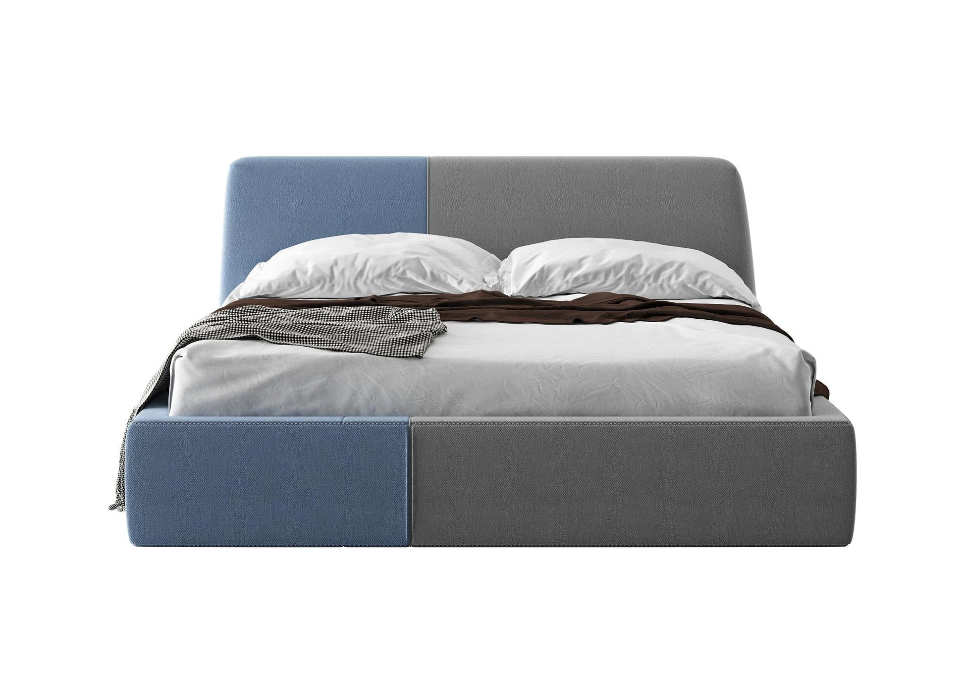 Blue Grey Bed bed