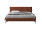 Brown Leather Bed bed