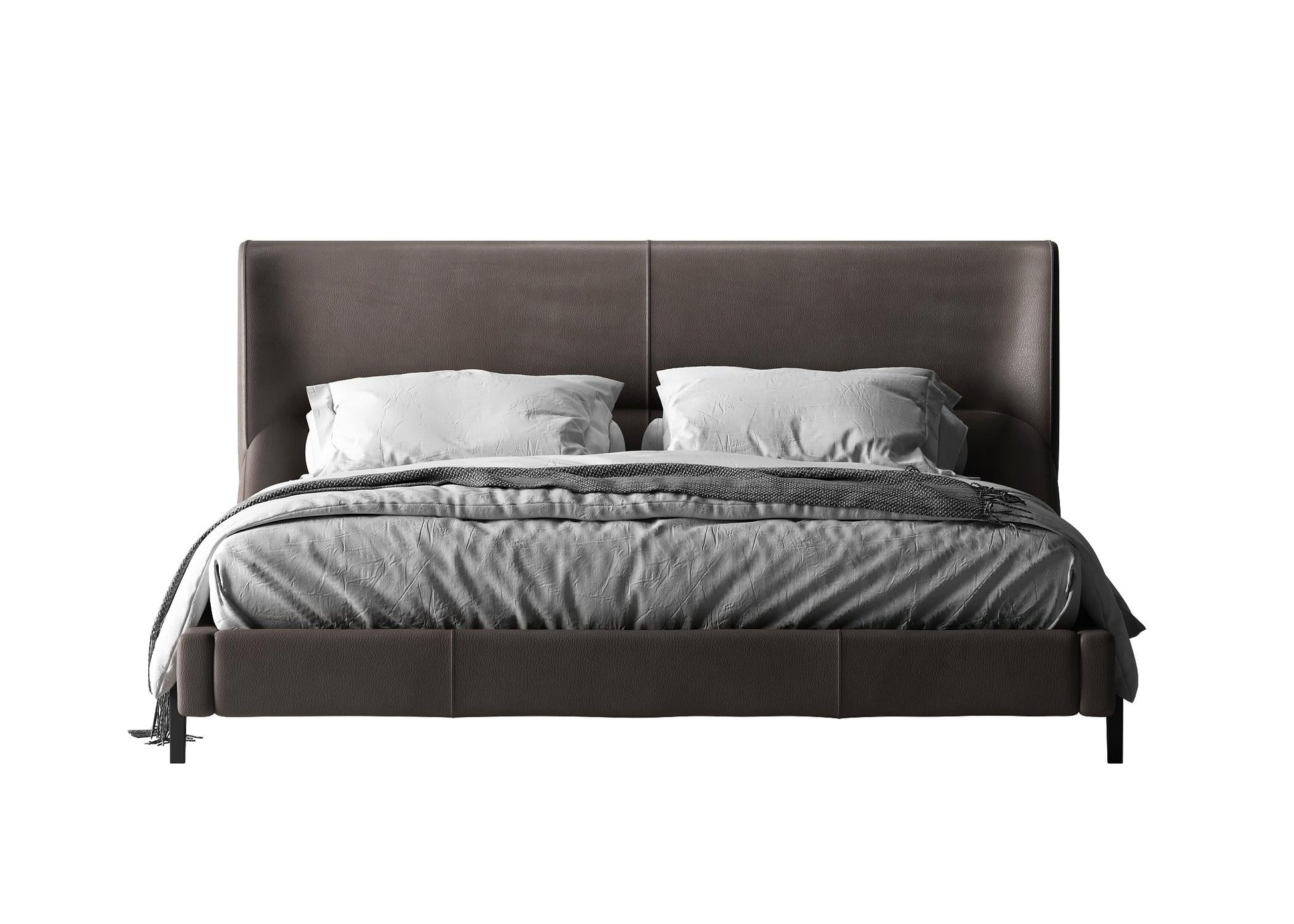 Modern Leather Bed bed