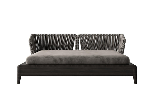 Modern Wicker Bed bed