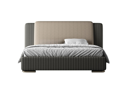 Modern Bed Striped bed