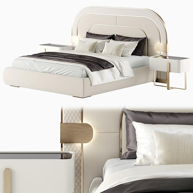 Modern Minimalist Bed bed
