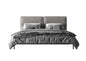 Grey Double Bed bed
