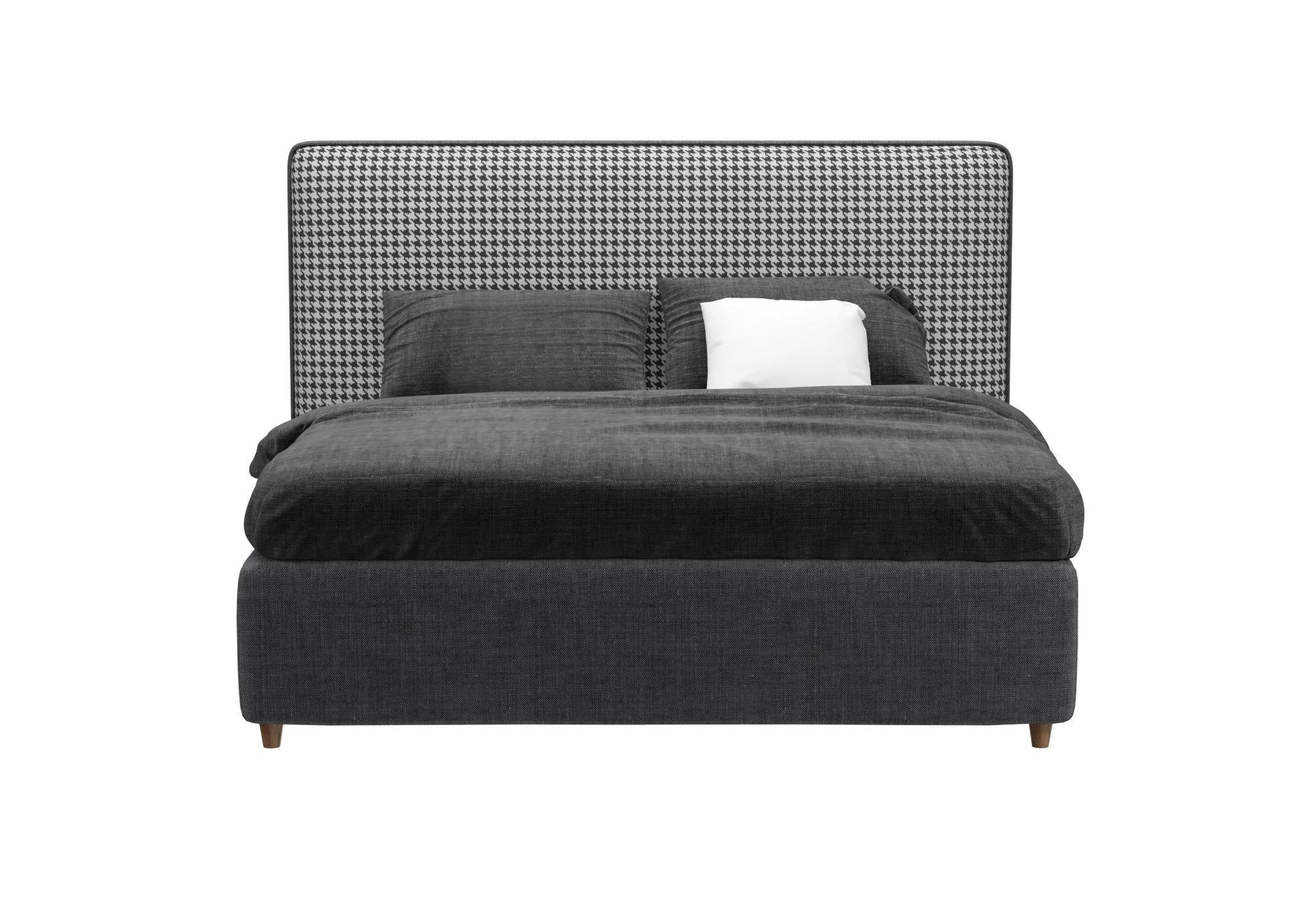 Checkered Modern Bed bed