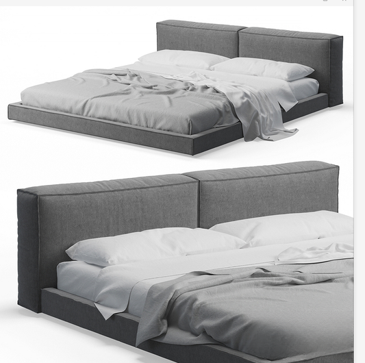 Grey Modern Bed bed