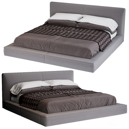 Grey Modern Bed bed