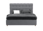Grey Upholstered Bed bed