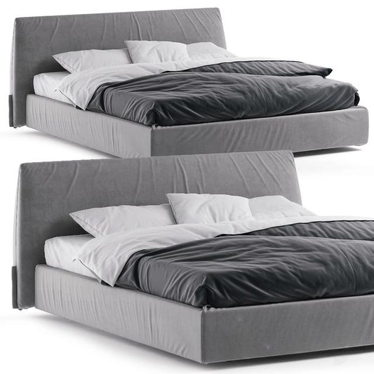 Grey Modern Bed bed
