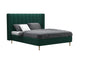 Green Velvet Bed bed
