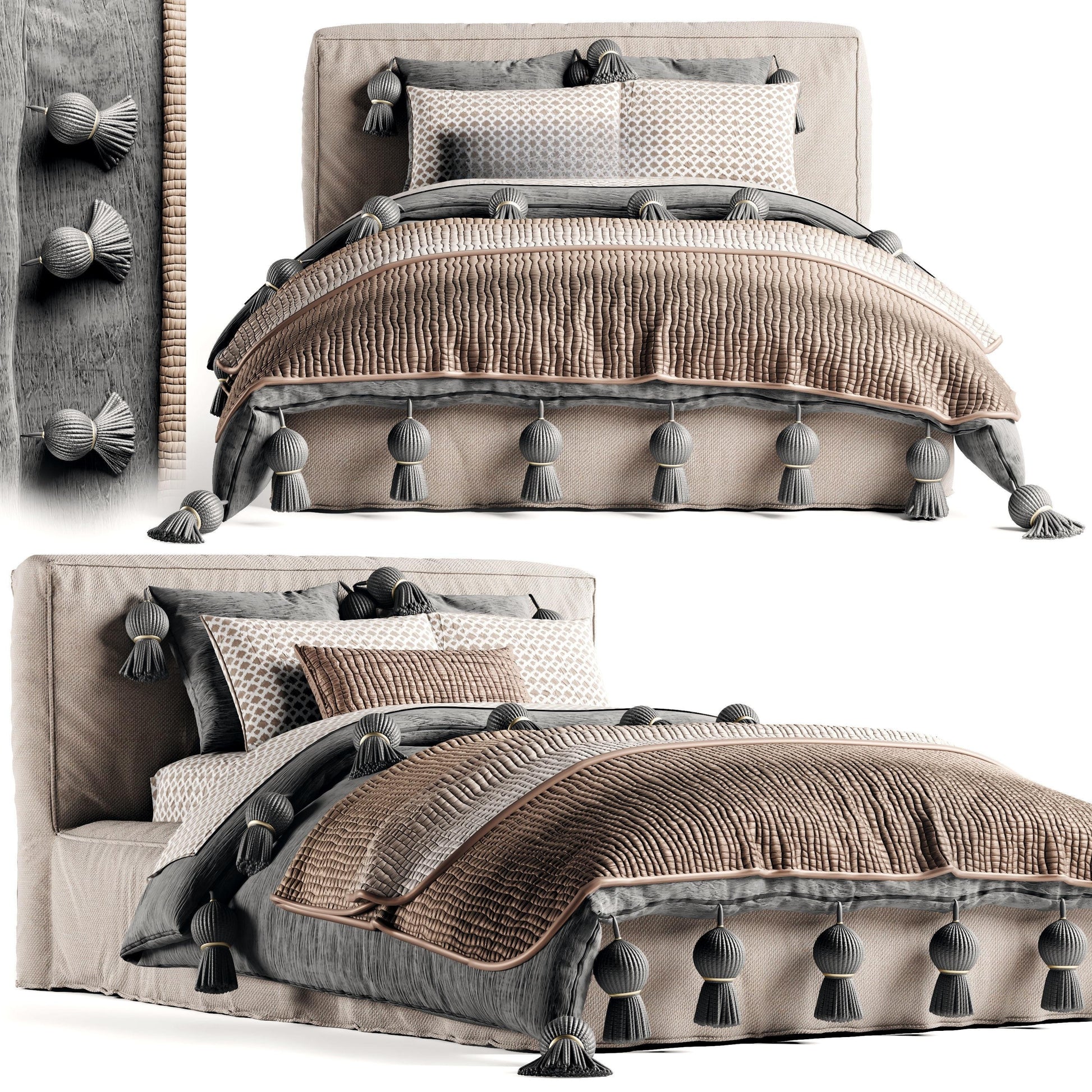 Tassel Bed bed