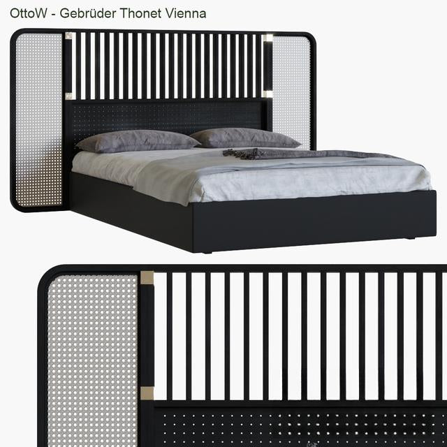 Black Modern Bed bed