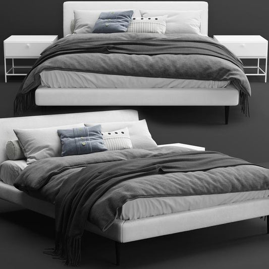 Modern Minimalist Bed bed
