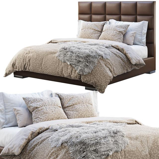 Brown Modern Bed bed