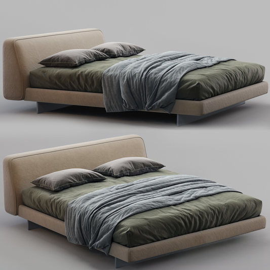 Modern Neutral Bed bed
