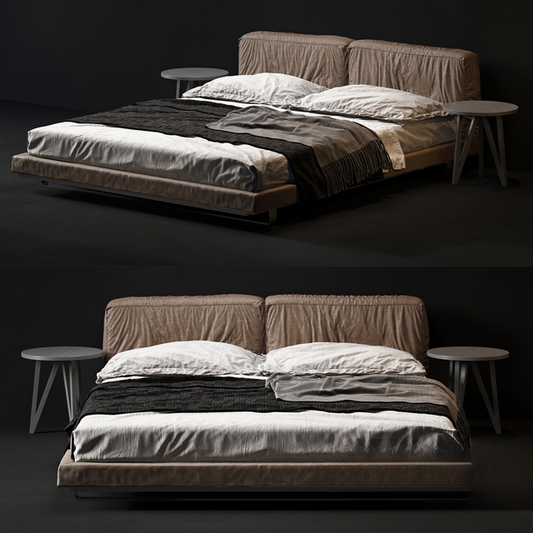 Modern Bed Brown bed