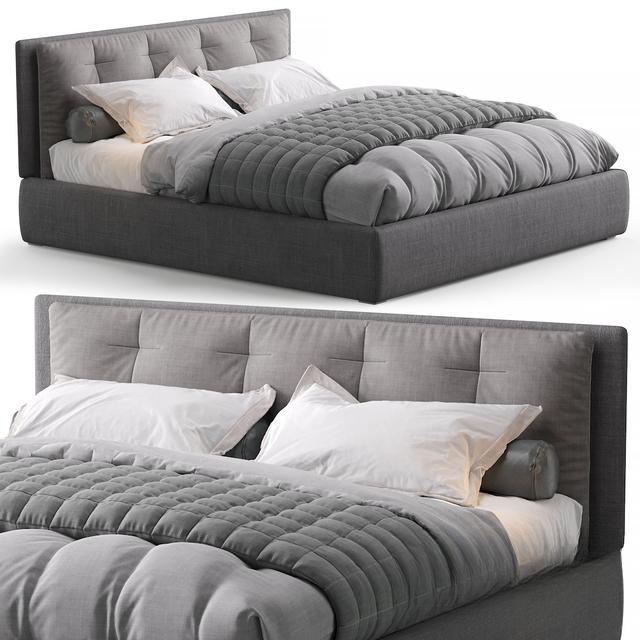Grey Modern Bed bed