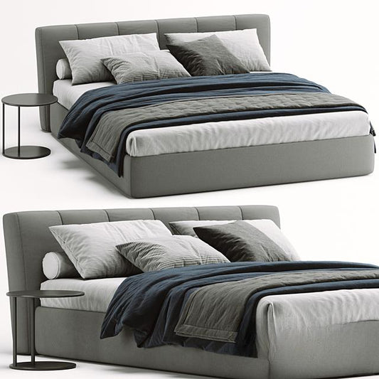 Grey Modern Bed bed