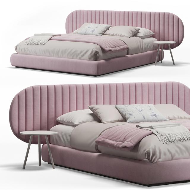 Pink Modern Bed bed