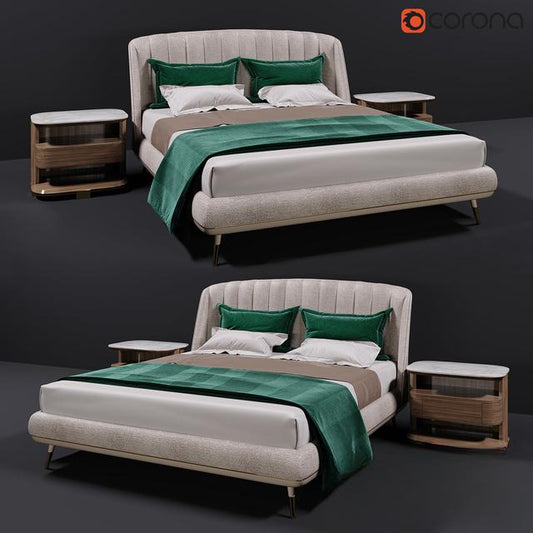 Modern Bed Green bed