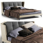 Grey Bed Contemporary bed