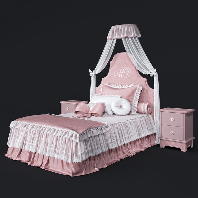 Pink Princess Bed bed